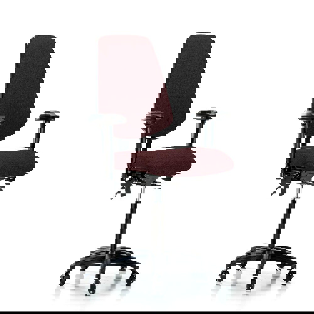 Task Chair: Olefin, Burgundy